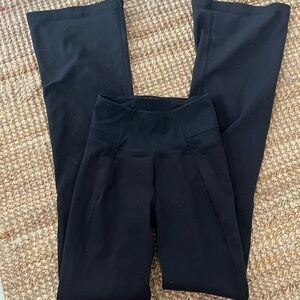 Lululemon Flare Leggings Black Size 0 EUC